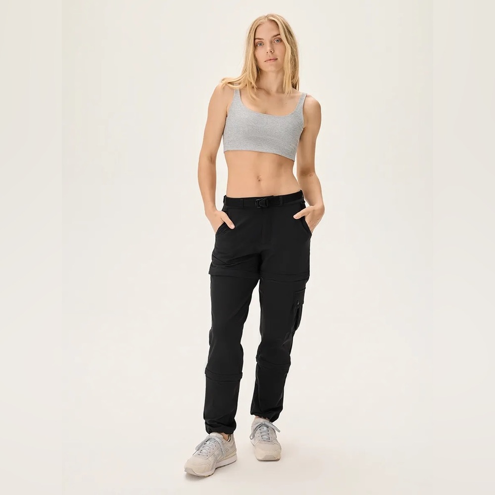 Black Outdoor Voices RecTrek Zip-Off Pant